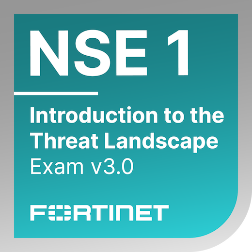 Значок Fortinet NSE 1
